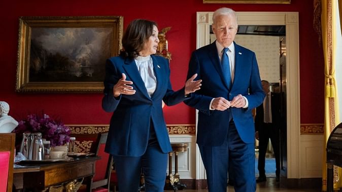 जो बाइडन ने भारतवंशी कमला हैरिस की तारीफ में पढ़े कसीदे, कहा- वो एक बेहतरीन राष्ट्रपति बनेंगी