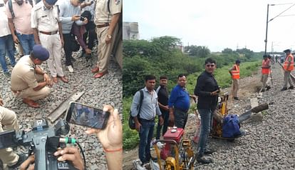 कानपुर: साबरमती एक्सप्रेस के 22 कोच पटरी से उतरे, ट्रैक की मरम्मत शुरू