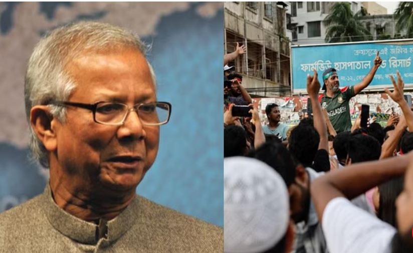 बांग्लादेश में सेना के सहयोग से फिर खुले पुलिस स्टेशन, भारत की सीमा पर पहुंचे लोग