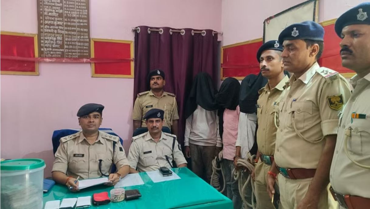 बिहार: चोरी के बड़े मामले का पुलिस ने किया भंडाफोड़, चार चोर गिरफ्तार