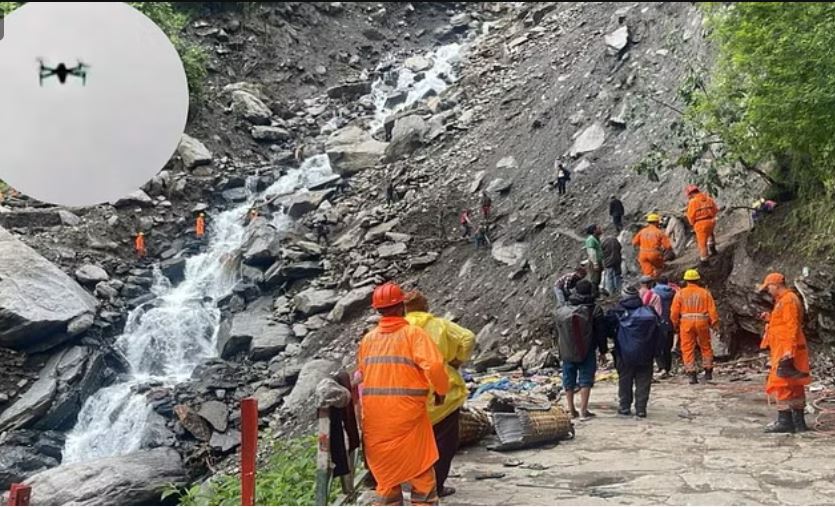 केदारघाटी: रेस्क्यू का पांचवां दिन...1401 यात्रियों को निकाला, ड्रोन से की रेकी
