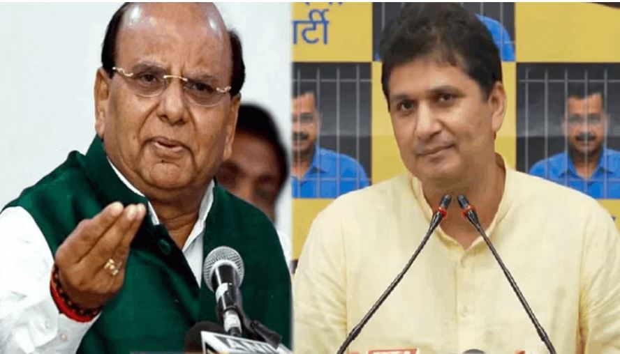 पेड़ काटने का मामला: 'आइए मुझसे बहस कीजिए..छुपिये मत एलजी साहब'- मंत्री सौरभ भारद्वाज