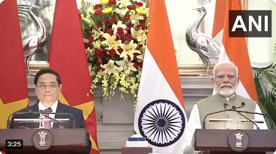 भारत और वियतनाम के बीच MoUs पर हस्ताक्षर