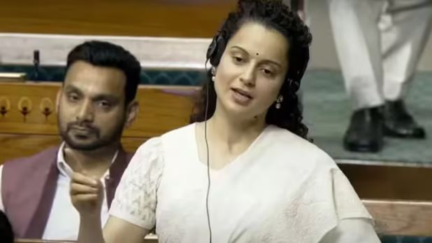 अपने फायदे के लिए देश के टुकड़े करना चाहती है कांग्रेस: कंगना रनौत