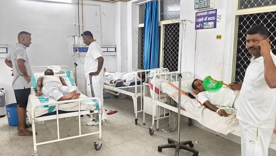 बिहार: विशेष सशस्त्र पुलिस कैंप में खाना खाते ही 200 प्रशिक्षु बीमार