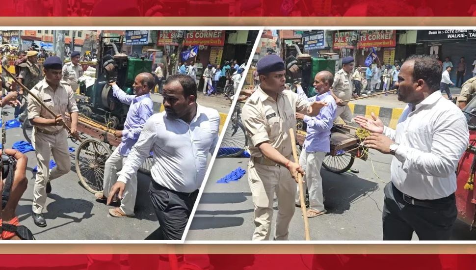 पटना: अपने ही सिपाही से पिट गए एसडीएम साहब, सामने आया वीडियो