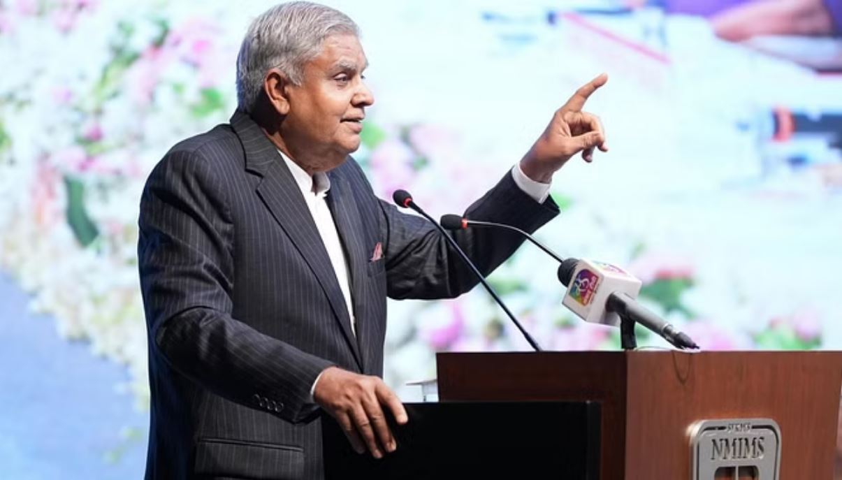 भारत दो साल में तीसरी सबसे बड़ी अर्थव्यवस्था बन जाएगा: जगदीप धनखड़