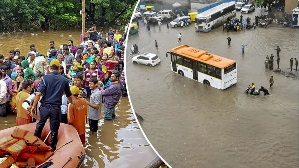 सड़कें जलमग्न, गाड़ियां डूबीं; कमर तक भरा पानी, जल से ‘जला’ गुजरात