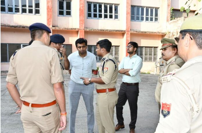 मुजफ्फरनगर में पुलिस आरक्षी भर्ती परीक्षा सकुशल संपन्न