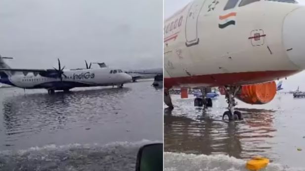 कोलकाता तरबतर, एयरपोर्ट पर भी भरा पानी; नादिया में लगातार 12 घंटे बारिश का अलर्ट