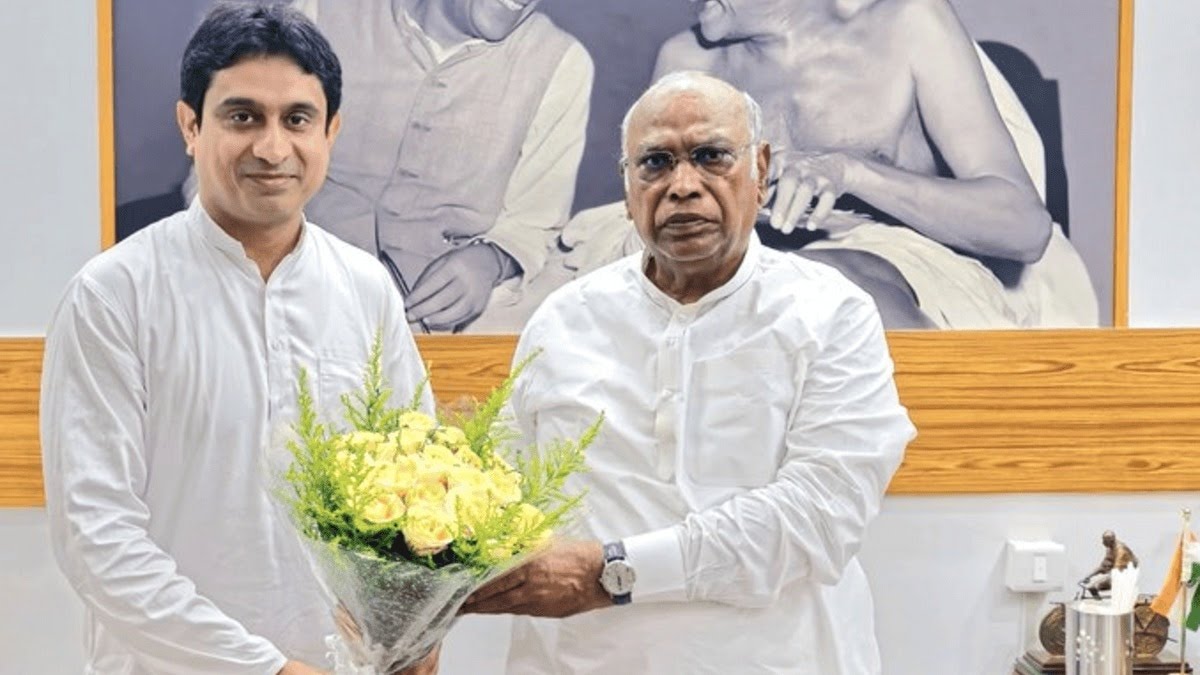 उदयभानु चिब बने यूथ कांग्रेस अध्यक्ष, बी.वी. श्रीनिवास की लेंगे