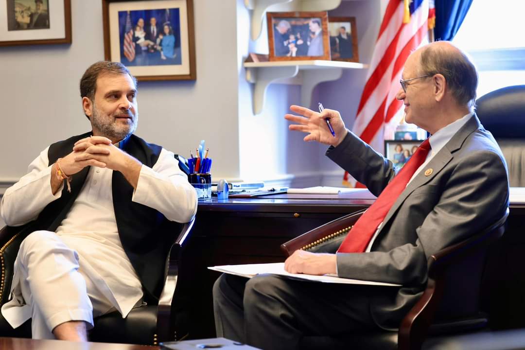 'हमें भारत जोड़ो यात्रा करने के लिए मजबूर किया गया'- अमेरिका में बोले राहुल