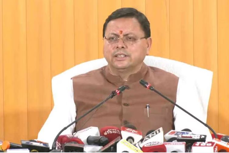 सीएम धामी की प्रेसवार्ता, कहा-अगले साल सशक्त भू-कानून लाएगी सरकार