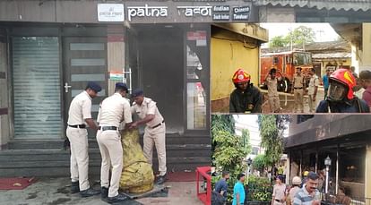 पटना के मारवाड़ी वासा में भीषण आग, स्टाफ ने सो रहे लोगों को जगाया
