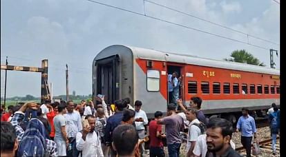 नई दिल्ली से पटना आ रही मगध एक्सप्रेस ट्रेन दो हिस्सों में बंटी, अफरातफरी