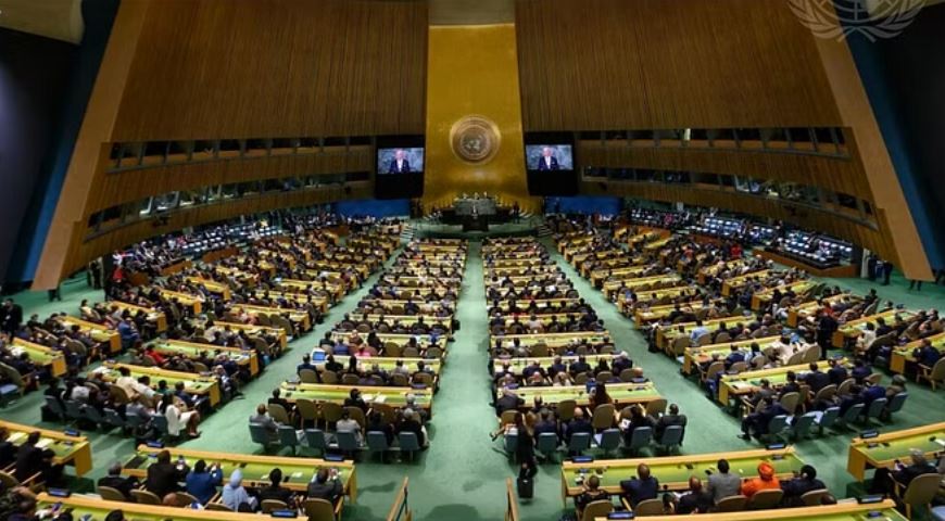 यूएन में भारत ने फलस्तीन प्रस्ताव पर मतदान से बनाई दूरी