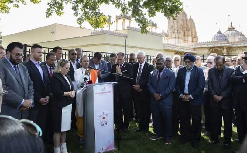 न्यूयॉर्क के मंदिर में तोड़फोड़ की अमेरिकी सांसदों ने की निंदा