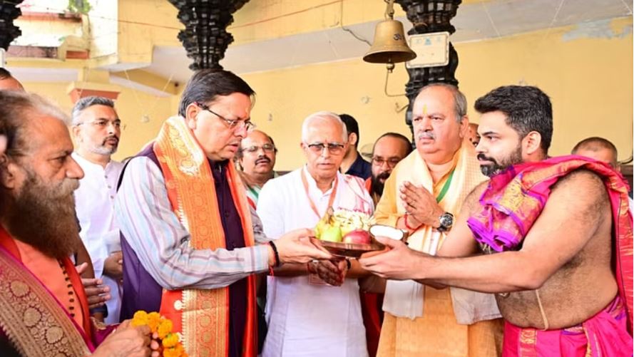 अखिल भारतीय गोष्ठी: संस्कृत अभिव्यक्ति का साधन व मनुष्य के विकास की कुंजी- सीएम धामी