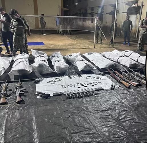 छत्तीगढ़: 'लाल आतंक' पर जोरदार प्रहार, मारे गए नौ नक्सलियों के शव बरामद