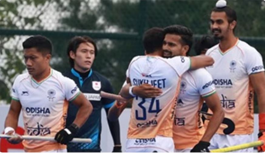 भारतीय हॉकी टीम ने दक्षिण कोरिया को 4-1 से दी मात