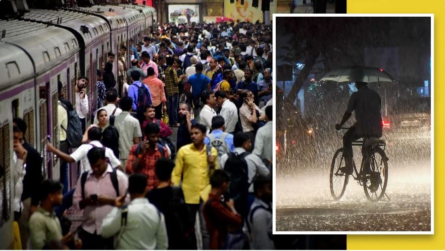 मुंबई में बारिश से हाहाकार, डूबा आधा शहर, लोकल ट्रेनें ठप, 5 लोगों की मौत