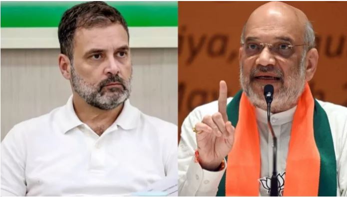 आरक्षण वाले बयान पर अमित शाह की राहुल गांधी को खरी-खरी