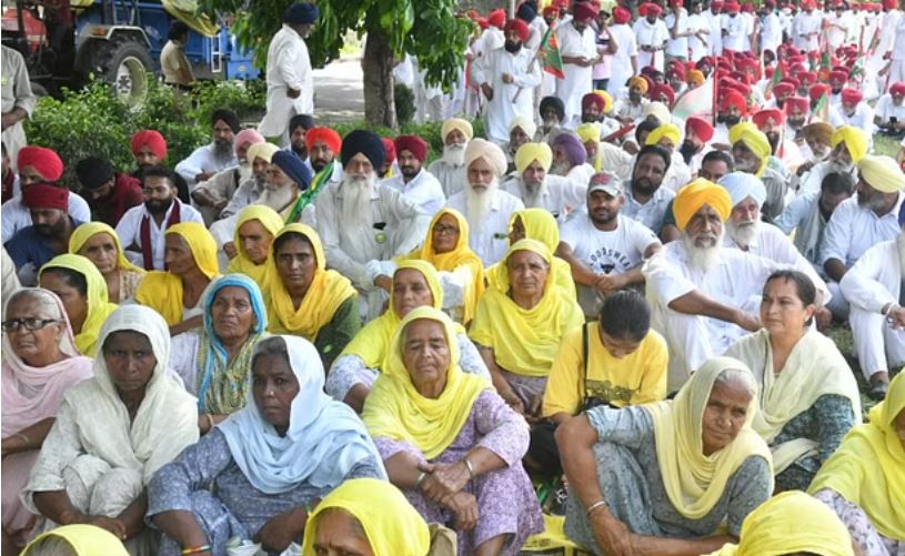 पंजाब के किसानों ने चंडीगढ़ में लगाया पक्का मोर्चा, सरकार से की ये मांगें
