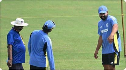 दूसरे टेस्ट के लिए तैयार भारतीय टीम, कोच गंभीर और कप्तान रोहित ने पिच का किया निरीक्षण