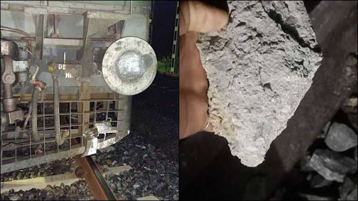 अजमेर में ट्रेन डिरेल करने की साजिश, ट्रैक पर दो जगह रखे 70 किलो वजनी ब्लॉक