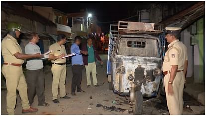 कर्नाटक के मांड्या में शोभायात्रा के दौरान दो गुटों में बहस, हिंसा और आगजनी