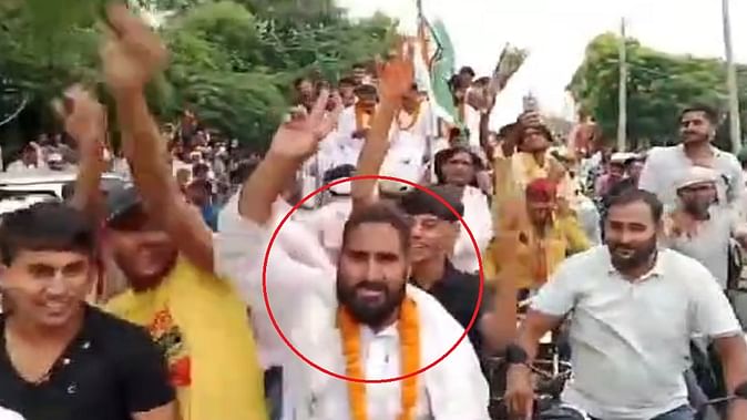 हिंदू संगठन का दावा, कांग्रेस उम्मीदवार की रैली में लगे देश विरोधी नारे; नेता ने बताया फेक