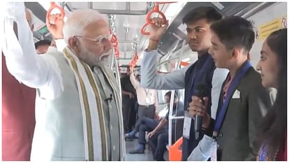 अहमदाबाद मेट्रो रेल एक्सटेंशन के दूसरे चरण का उद्घाटन, पीएम मोदी ने मेट्रो में सफर भी किया
