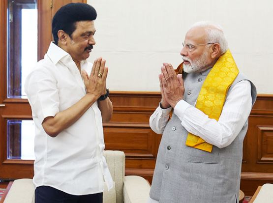 तमिलनाडु सीएम स्टालिन ने प्रधानमंत्री से मुलाकात की