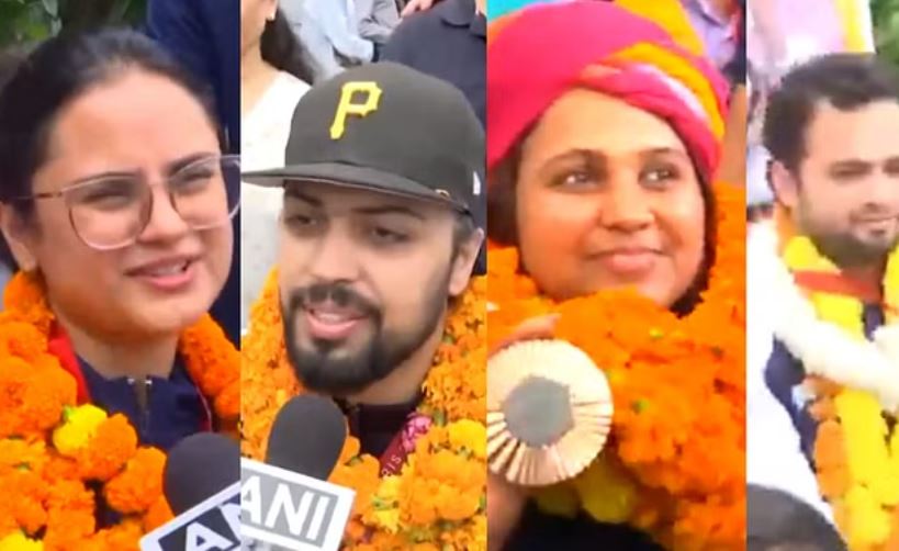 पैरालंपिक: स्वदेश लौटने पर पैरा खिलाड़ियों का दिल्ली में हुआ भव्य स्वागत