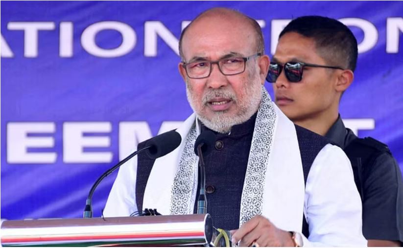 मणिपुर की अखंडता की रक्षा के लिए कदम उठाए केंद्र: सीएम बीरेन