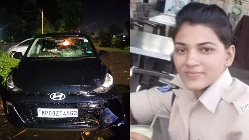 लेडी कांस्टेबल ने एसआई को कार से कुचला, फिर 30 मीटर तक घसीटा