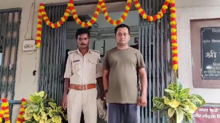 मुंगेर: भाजपा नेता की गोली मारकर हत्या मामले में एक आरोपी गिरफ्तार