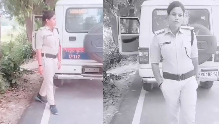 महिला कॉन्स्टेबल का वर्दी में रील बनाते वीडियो वायरल, सस्पेंड