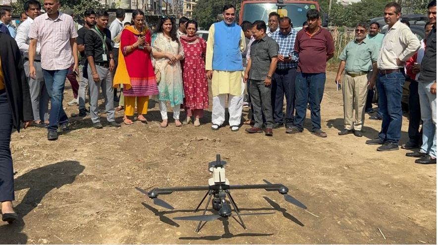 ड्रोन से होगी राजधानी में प्रदूषण की निगरानी, शुरू हुआ पायलट प्रोजेक्ट