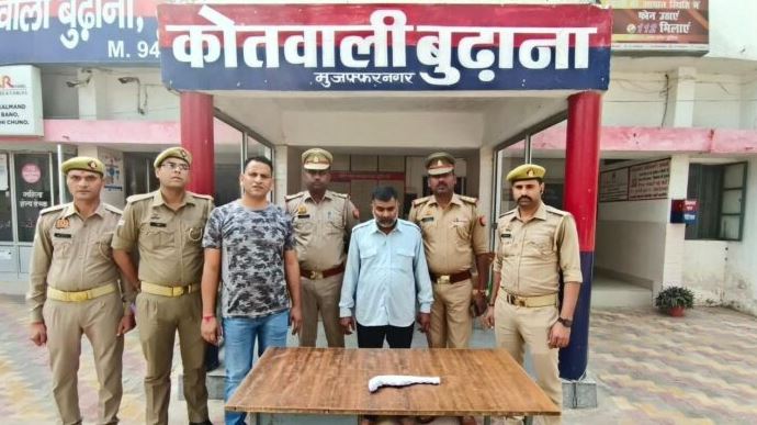 बुढ़ाना में पुलिस ने 10 हजार का इनामी पकड़ा