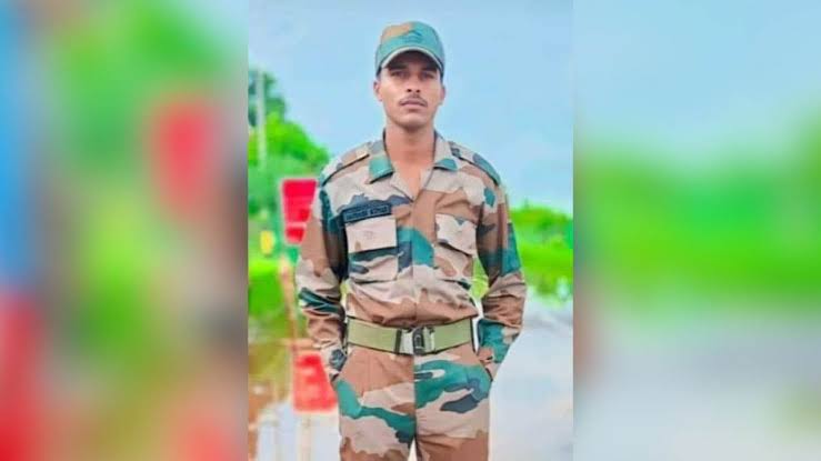 ट्रेनिंग कैंप में सिलेंडर फटने से अग्निवीर की मौत