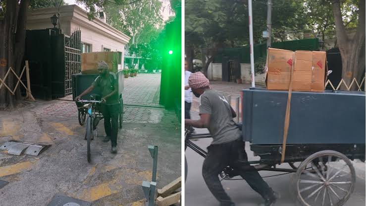 दिल्ली में सीएम आवास सील: मुख्यमंत्री आतिशी का सामान बाहर निकाला