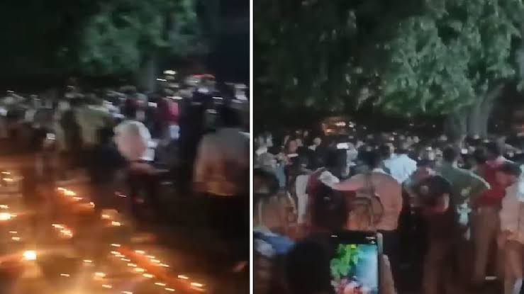 जामिया यूनिवर्सिटी में दिवाली कार्यक्रम के दौरान भारी बवाल, दो गुटों में झड़प