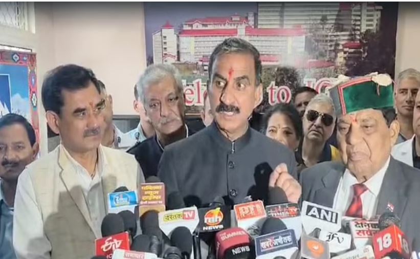 राज्य के टैक्सों से उगाही करके ही केंद्र के पास आता है पैसा: सुक्खू