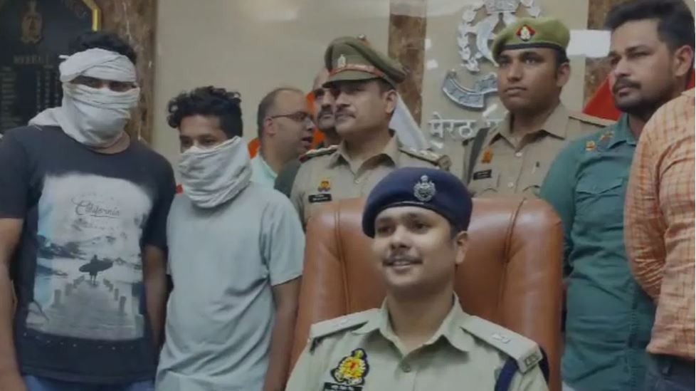 मेरठ: चुकाना था लोन तो बिजली घर ही लूट लिया, 5 गिरफ्तार