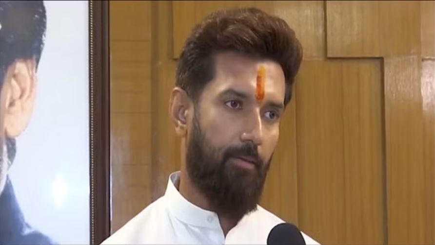 केंद्रीय मंत्री चिराग पासवान को जेड कैटेगरी सिक्योरिटी दी गई