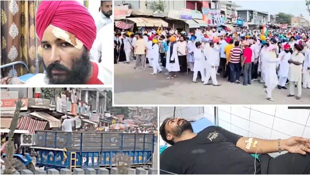 पंजाब में आपस में भिड़े आप और कांग्रेस के समर्थक, खूब बरसे पत्थर और ताबड़तोड़ चलीं गोलियां