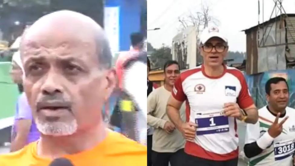 प्रदूषण के बीच दिल्ली में मैराथन, उमर अब्दुल्ला बोले- अगली बार कश्मीर में दौड़ना