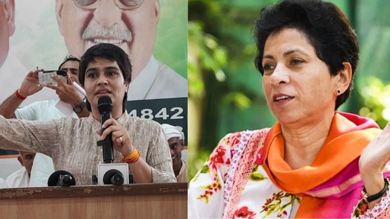 हरियाणा कांग्रेस के मंच पर महिला नेता के साथ छेड़खानी, शैलजा ने जताई नाराजगी