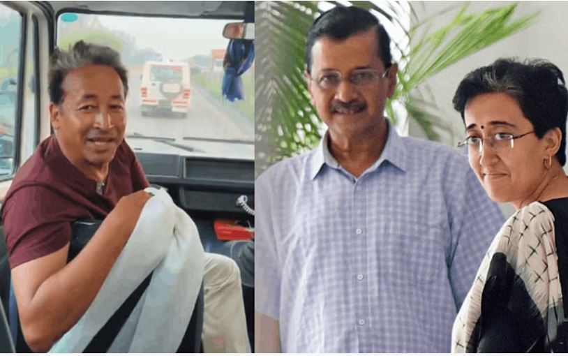 हिरासत में सोनम वांगचुक: सीएम आतिशी को पुलिस ने रोका